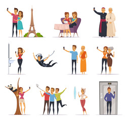 Poster - Selfie Icons Set