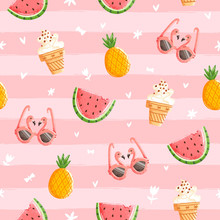Pink Summer Pattern