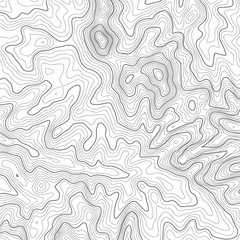  Topographic map background with space for copy . Line topography map contour background , geographic grid abstract vector illustration . Mountain hiking trail over terrain .