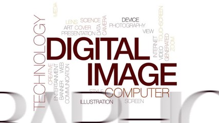 Wall Mural - digital image animated word cloud, text design animation. kinetic typography.