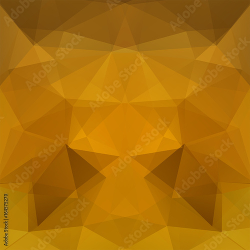 Abstract Background Consisting Of Beige Brown Yellow Triangles