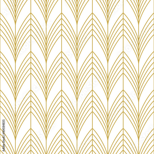 stylish-art-deco-style-scales-ornament-in-gold-seamless-vector-pattern