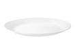 © Theeradech Sanin - Empty white food plate isolated on a white background.