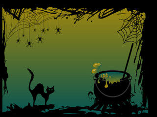 Fototapete - Witches cauldron