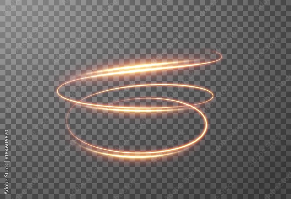 Shining spiral transparent glow effect. Vector eps10. - obrazy, fototapety, plakaty 