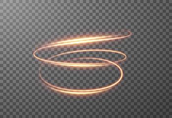 shining spiral transparent glow effect. vector eps10.