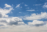 Fototapeta Niebo - Pretty blue sky with clouds