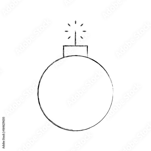 Fotografie, Obraz explosive boom isolated icon vector illustration design