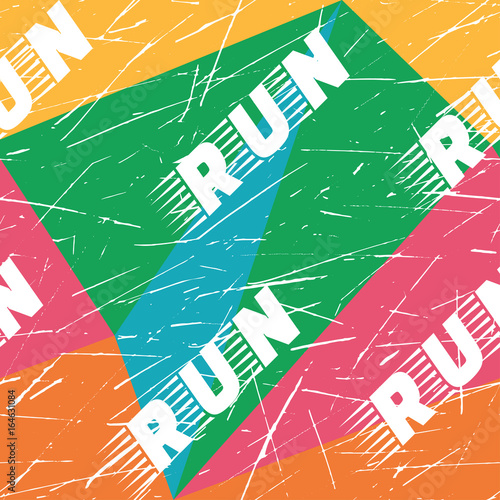 Kinesio Tape Horizontal Seamless Pattern Or Background Fitness