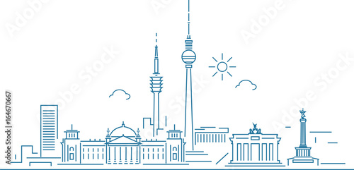 Dekoracja na wymiar  panorame-berlina