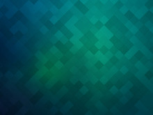 Abstract Green Mosaic Background