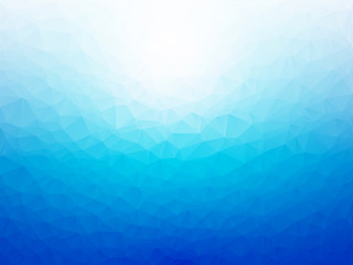 Wall Mural - blue abstract geometric background