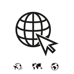 Wall Mural - web icon stock vector illustration flat design