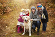 © gpointstudio - Portrait of family in forest path