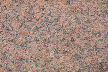 Red Granite Wall As A Texture Background
