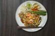 Thai Fried Noodles,is one of Thailand Main dis,Stir fri noodles