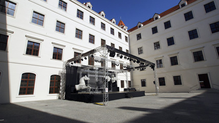 Wall Mural - Slovakia. Bratislava. castle