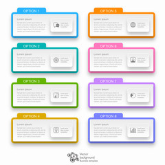 Wall Mural - web banner and label design #vector graphics