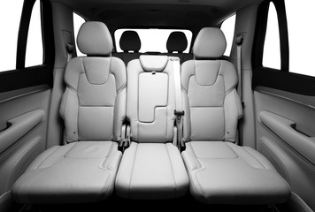 Wall Mural - Back passenger seats 