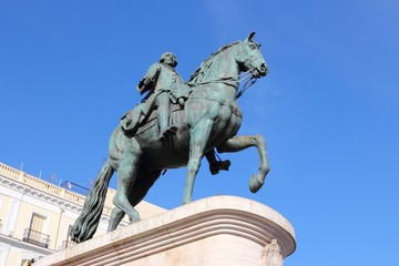 Wall Mural - King Carlos III in Madrid