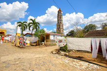 Tower Of The Manaca Iznaga Estate In The Valle De Los Ingenios, Cuba