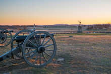 Sunset At Gettysburg National Battlefield