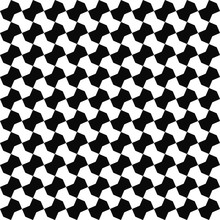 Seamless Black White Geometric Pattern Background