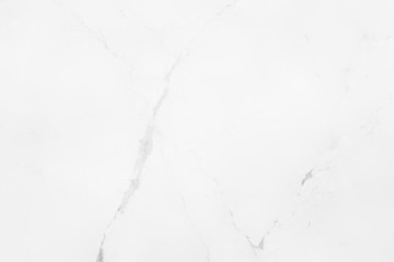 Wall Mural - White marble texture with natural pattern for background.