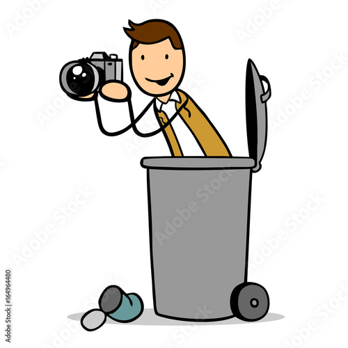Paparazzo Fotograf Beim Versteckt Fotografieren Buy This Stock Illustration And Explore Similar Illustrations At Adobe Stock Adobe Stock
