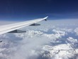 Flug über die Alpen