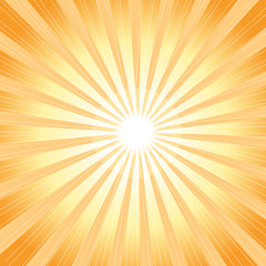 Wall Mural - Vector brightly shining rays