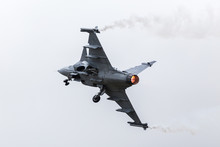 Swedish Air Force JAS 39 Gripen Raises Its Landing Gear