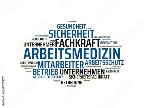ARBEITSMEDIZIN - Bilder mit Wörtern aus dem Bereich Arbeitssicherheit