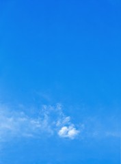 sky with clouds and sun
