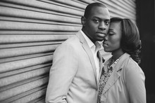 Young African-american Couple In Love