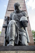statue at the russian war memorial in treptow berlin germany