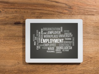 Canvas Print - employment