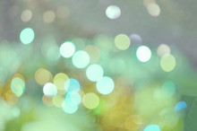 Abstract Background Green Bokeh