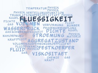 Poster - Flüssigkeit