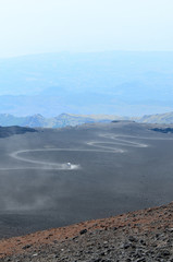  etna volcano, sicily, italy