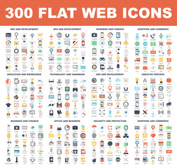 Flat Web Icons