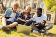© Viacheslav Yakobchuk - Dynamic motivated students discussing something