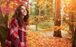 © ZoomTeam - Beautiful woman in autumn park