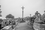 Fototapeta Morze - Bretonischer Friedhof