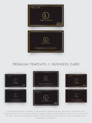 Wall Mural - Business card Template 