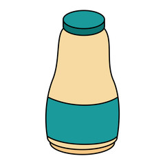 Poster - plastic bottle isolated icon vector illustration design