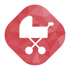 Poster - geometrischer Icon - Buggy