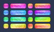 © PixelChoice - Set of buttons for game or web design.