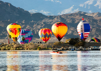 Hot Air Balloon Launch