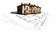 project layout drawing of the house